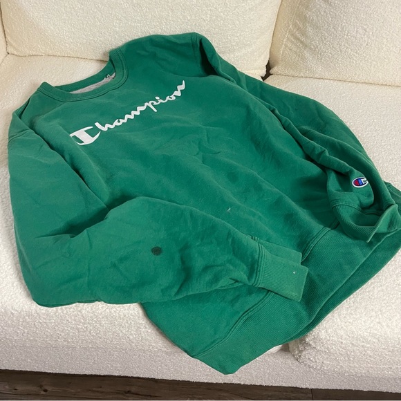 Champion green crew neck - Picture 2 of 2